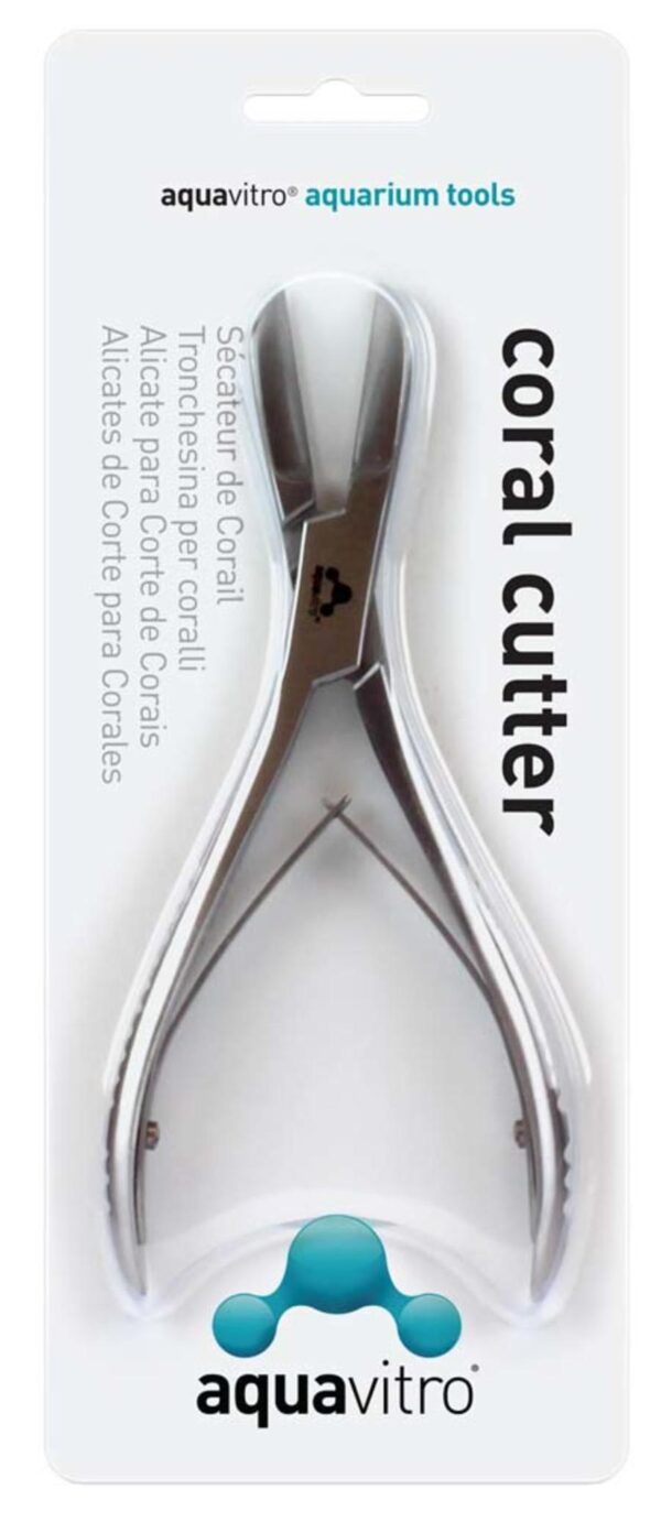 Seachem aquavitro Stainless Steel Coral Cutter Aquarium Tool Silver